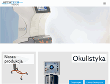 Tablet Screenshot of optotech.pl