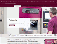 Tablet Screenshot of optotech.de